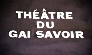 Théâtre du Gai Savoir Lyon