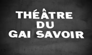 Théâtre du Gai Savoir